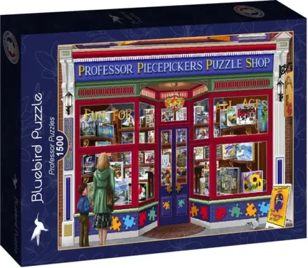BlueBird Puzzle Professor Puzzle Shop