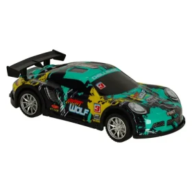 KIK Športové auto RC modro-červená