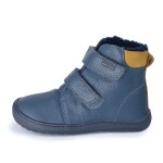 Chlapčenské zimné barefoot topánky PRO-tex DARYK DENIM - 21