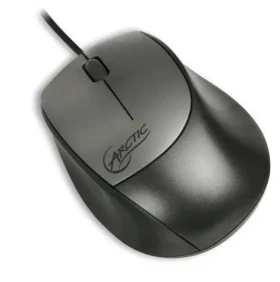 ARCTIC Mouse M121 D čierna / optická myš / drôtová / 1000 DPI / 3 tlačidlá / USB / 1.4 m (MOACO-M1211-BLA01)