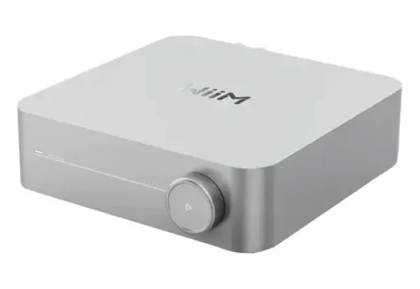 WiiM Amp strieborná / Zosilňovač / 60W/kanál / RCA / HDMI / BT / LAN / optický vstup (WiiM_AMP_013)