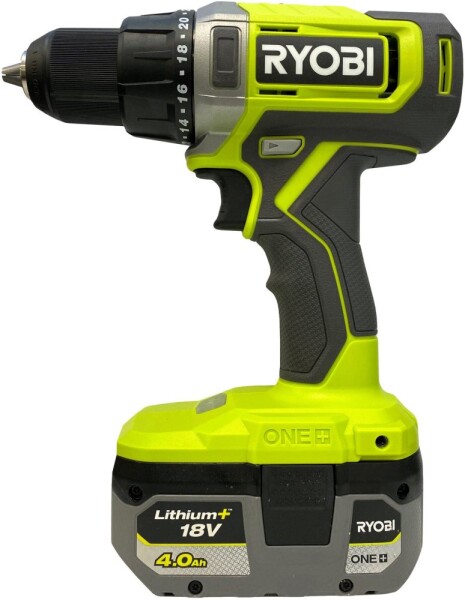 Ryobi Cordless drill driver RYOBI ONE+ RDD18-2C42S, 18 V, 2.0+4.0 Ah Li-ion, 52 Nm