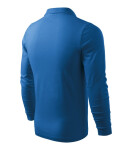 Single J. LS pánske polo tričko azúrovo modré 2XL