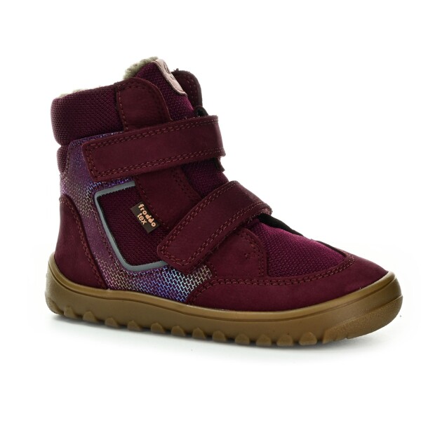 Froddo Up Terra Wool G3160262-11 Bordeaux zimné barefoot topánky 23 EUR