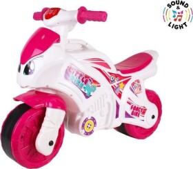 Megacar motorka 6368 72x52x35 cm biela