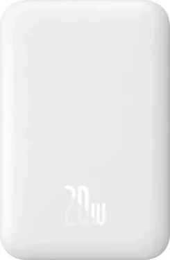 Baseus Airpow 6000mAh biela / Powerbanka / 20W / MagSafe / kábel v balení (6932172677015)