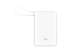 Silicon Power CP10 10000 mAh biela / Power Bank (SP10KMAPBKCP101W)