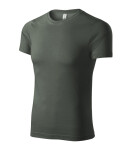 Maľované tričko unisex tmavá bridlica 4XL