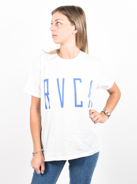 RVCA STILT ANTIQUE WHITE dámske tričko s krátkym rukávom - M