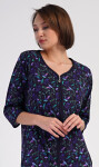 Dámske domáce šaty Hummingbird blue - Vienetta 4XL
