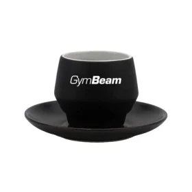 Keramická šálka 100 ml - GymBeam (čierna) (79777-1-single_variant)
