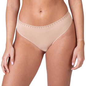 Dámske tangá DAILY MICRO THONG - BELLINDA - nude S