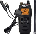 President Ręczne radio CB Jerry. Adaptor, akumulátor, antena