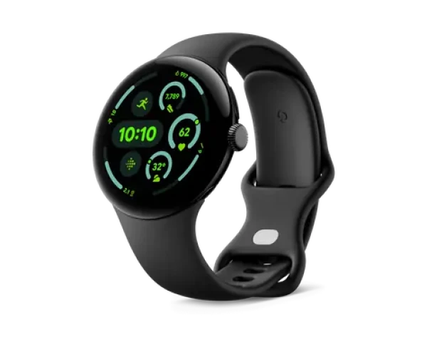 Google Pixel Watch 3 (45mm) WiFi čierna / Chytré hodinky / 1.77 "AMOLED / BT 5.3 / 5ATM / Wi-Fi / BT (GA05785-DE)
