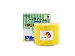 Temtex kinesio tape Classic, žltá tejpovacia páska 5cm x 5m
