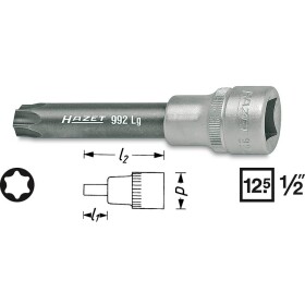 Hazet HAZET 992LG-T55 Torx nástrčný kľúč T 55 1/2 (12.5 mm); 992LG-T55