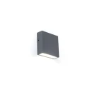 Lutec Geminixf sivá / LED nástenné svietidlo / 4000K (5104001118)