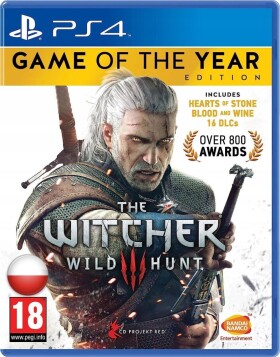 Bandai SONY PS4 GAME THE WITCHER 3: WILD HUNT GOTY