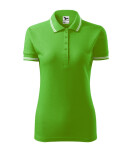Mestské polo tričko apple green XS