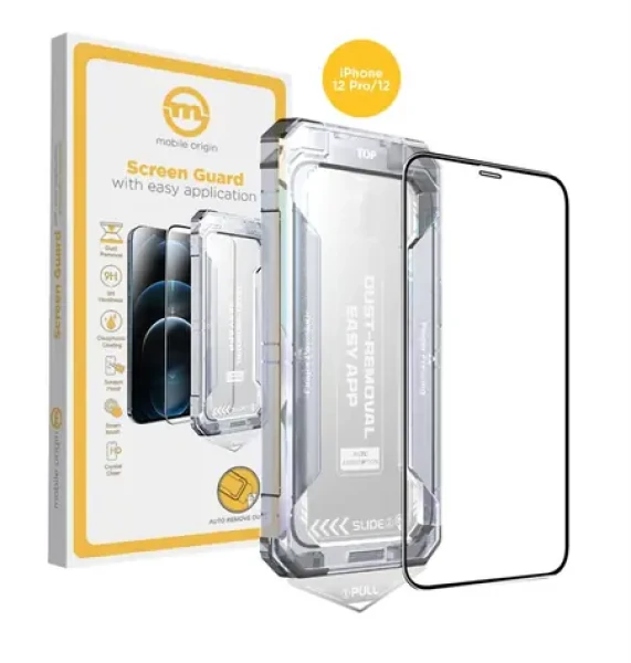 Mobile Origin Screen Guard ochranné sklo pre Apple iPhone 12 Pro s aplikátorom (SGZ-i12Pro)