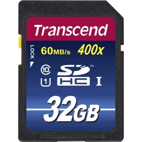 Transcend Premium 400 pamäťová karta SDHC 32 GB Class 10, UHS-I; TS32GSDU1