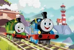 Trefl - Puzzle - Mašinka Tomáš: Tom a Perry na koľajniciach MAXI