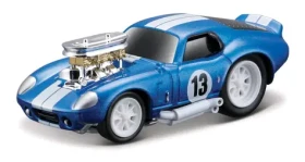Maisto Muscle Machines - 1965 Shelby Cobra Daytona Coupe modrá