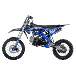 Mamido Detská benzínová motorka RamiGO ULTRA 66 125CC modrá