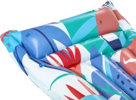 Bestway Nafukovacie lehátko Tropical Plameniaky / 170 x 54 cm / 2 komory / súprava na lepenie (44033)