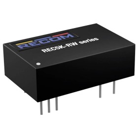 RECOM REC5K-2412SRW/H4/A/ADJ DC / DC menič napätia, DPS 24 V 12 V 1.212 A 5 W Počet výstupov: 1 x; REC5K-2412SRW/H4/A/ADJ