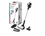 BOSCH Serie 6 BKS611MTB biela / Aku tyčový vysávač / 18V / 30 min prevádzka (BKS611MTB)