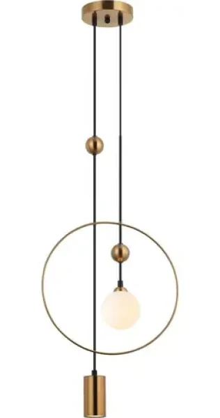 Italux Trosti PND-428892-BRO mosadzná / Závesná lampa / do kuchyne (PND-428892-BRO)