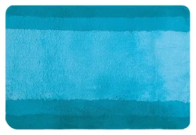 SPIRELLA Kúpeľňová predložka BALANCE tyrkysová 70 x 120 cm / Polyester / Protišmyková / Pranie na 40 °C