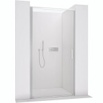CERANO - Sprchové otočné dvere Porte L/P - 8 mm - chróm, transparentné sklo - 90x195 CER-413477