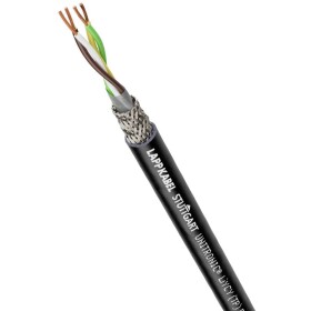 LAPP 1030633/100 dátový kábel UNITRONIC® LiYCY (TP) 0 2 x 1 mm² čierna 100 m; 1030633/100