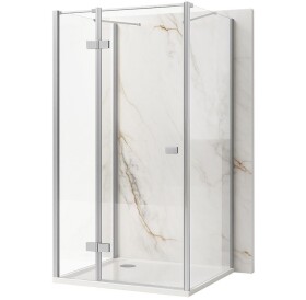 REA/S - Sprchovací kút Atlas 90x90 Chrome vľavo KPL-K4860