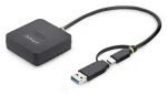 StarTech USB-C/USB-A na M.2 NVMe SSD dok čierna / Dokovacia stanica / USB 3.2 Gen 2 Type-C / 10 Gbit/s (1USB3-NVME-DOCK)