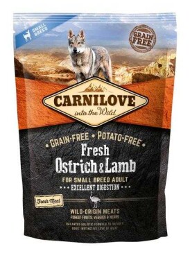 CARNILOVE dog FRESH ADULT SMALL OSTRICH/lamb