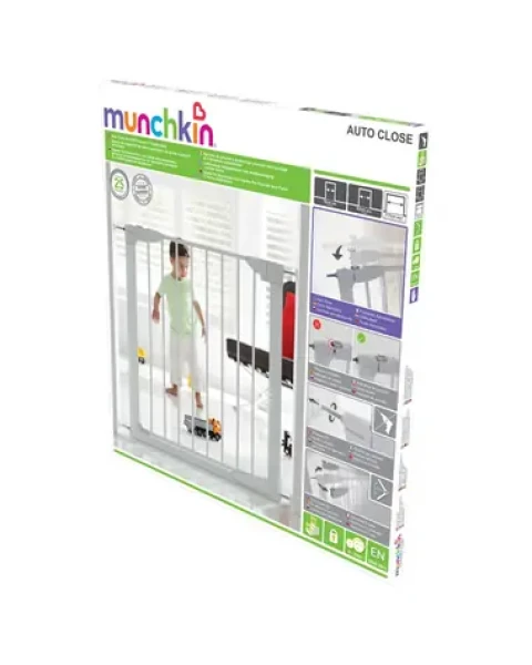 Munchkin - Bezpečnostná detská zábrana Auto Close so 14 cm rozšírením / do 24 mesiacov (8595119388511)