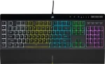 Corsair K55 RGB PRE US čierna / Herná klávesnica / RGB LED podsvietenie / US layout / USB (CH-9226765-NA)