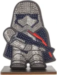 CRYSTAL ART Diamantové maľovanie Star Wars: Kapitán Phasma