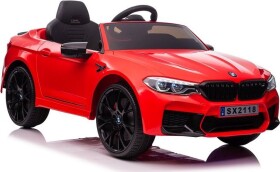 Megacar BMW M5 2x45W 1x12V 7Ah červené lakované