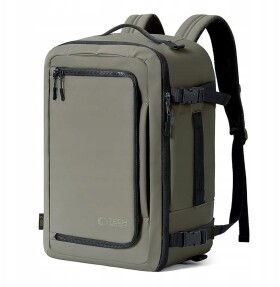 Triton Plecak Tech-Protect Defender S50 Ryanair & Wizzair Travel Notebook Cabin Backpack 20L 40x20x25 Olive Green