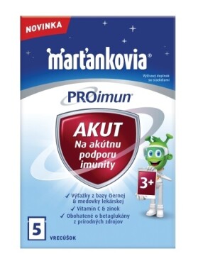 WALMARK Marťankovia PROimun akut 5 vrecúšok