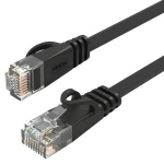 Orico PUG-C7B čierna / Sieťový kábel / CAT7 / RJ45-RJ45 / 5m / 10Gbps / plochý
