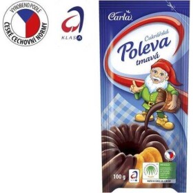 Carla Cukrárenská poleva tmavá (100 g) - dortis - dortis