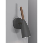 Nordlux Pure 78271011 nástenné svetlo GU10 8 W halogénová žiarovka, LED sivá; 78271011