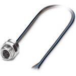 Flush-type connector SACC-DSI-M 8FS-3CON-M12/0,5 1453449 Phoenix Contact; 1453449