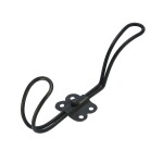 MADAM STOLTZ Kovový háčik Antique Black