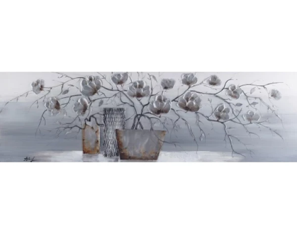 Ručne maľovaný obraz Dekoratívne zátišie 120x40 cm, olejomaľba%